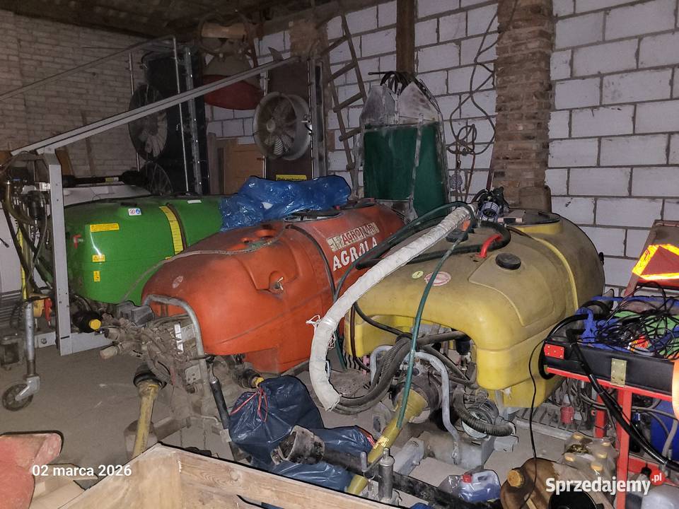 Opryskiwacz sadowniczy 1000l Zaczepiane Sandomierz