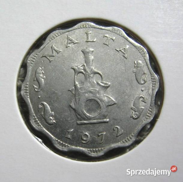 Malta 5 Mils 1972r W Holterze Kalisz