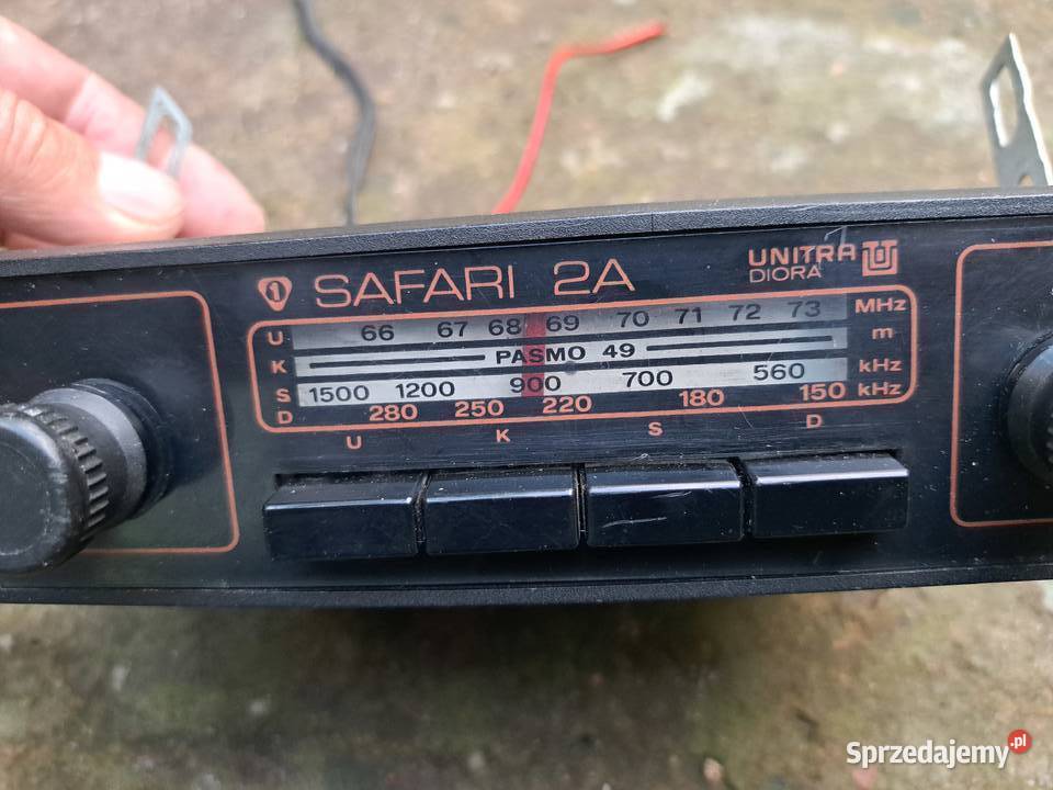 Radio samochodowe SAFARI 2A Sprzęt audio fabryczny Leszno