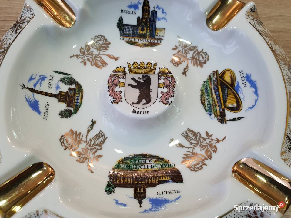 Popielnica porcelanowa Schedel Bavaria Nowa Sól