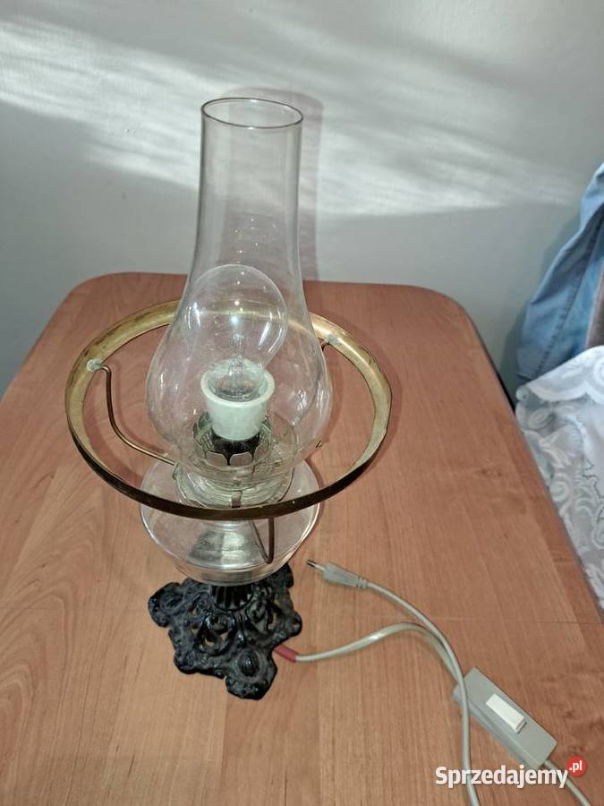 Retro lampa stołowa lata 60 te Lubań