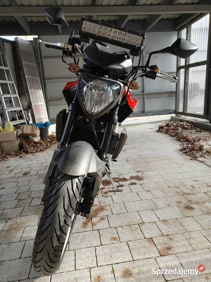 Hyosung gd 250 exiv motocykl naked koreański czerwony małopolskie