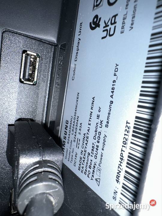 Monitor Samsung Odyssey 144 Hz Samsung Chojnik