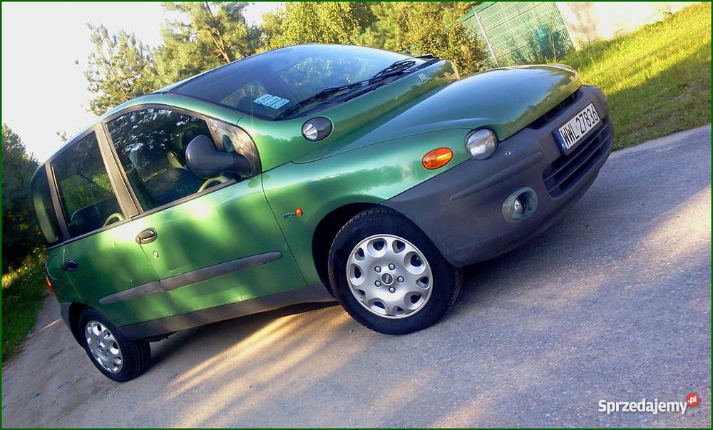 FIAT MULTIPLA 16 16V MINIVAN garażowany mazowieckie Warszawa