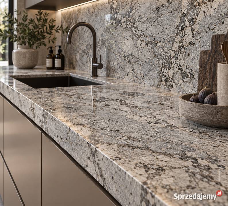 Blaty schody parapety brazylijski granit WHITE 100cm Macierzysz