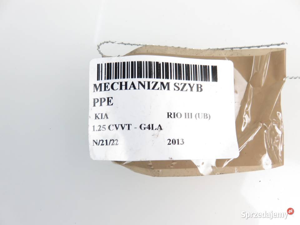 PODNOŚNIK SZYBY PRAWY PRZEDNI KIA RIO III małopolskie
