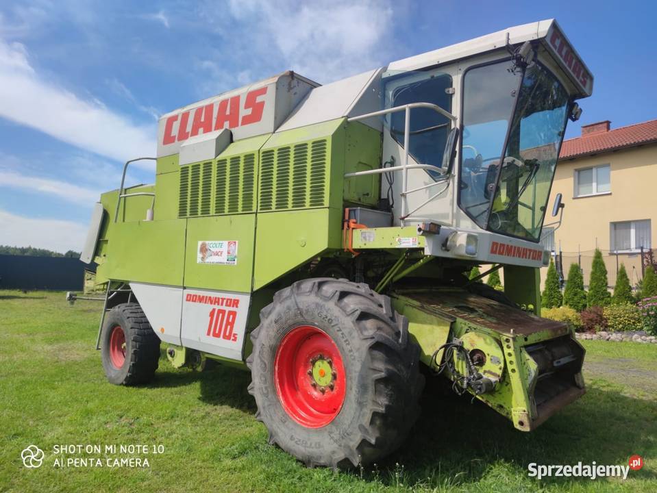 Claas Dominator 108 s wielkopolskie Łobżenica