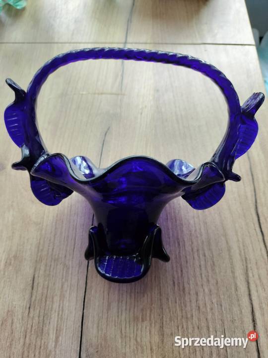 Koszyczek granatowy prl zachodniopomorskie