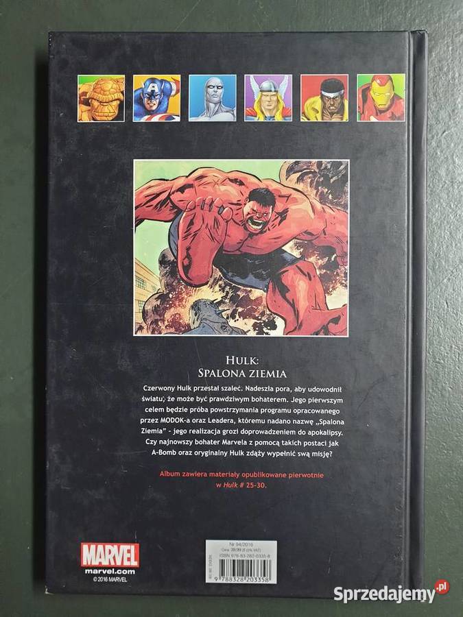 Hulk Spalona Ziemia WKKM tom 65 Gdynia sprzedam