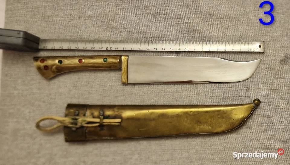 nóż pczak Uzbekistan Szahrihan 3 Pozostałe Syców sprzedam