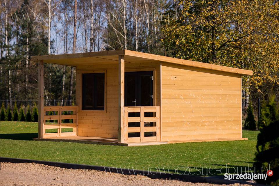 Drewniany domek do 35m2 Ibiza 3 wym 4x4m Bydgoszcz