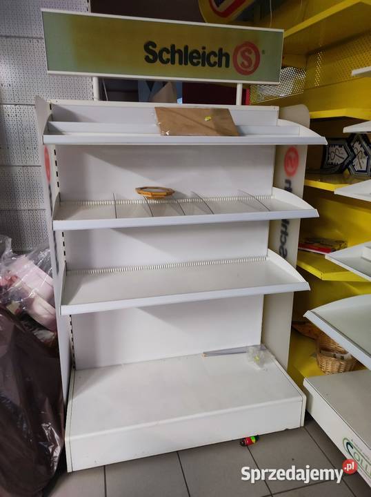 Regały głębokie drewno plus metal podlaskie Bielsk Podlaski