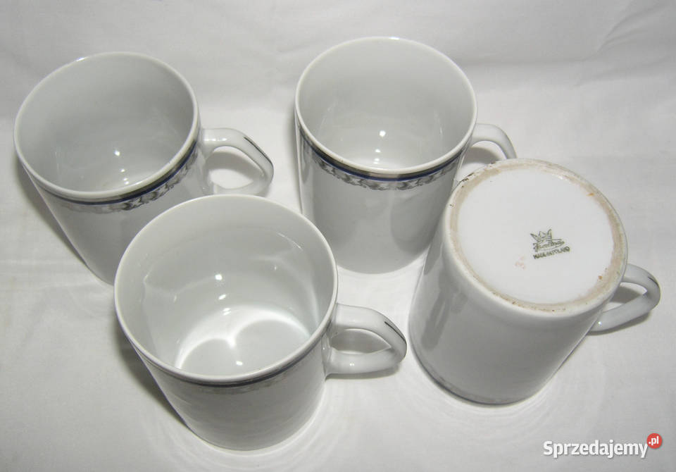 kubki porcelanowe vintage KarolinaDd Bartków