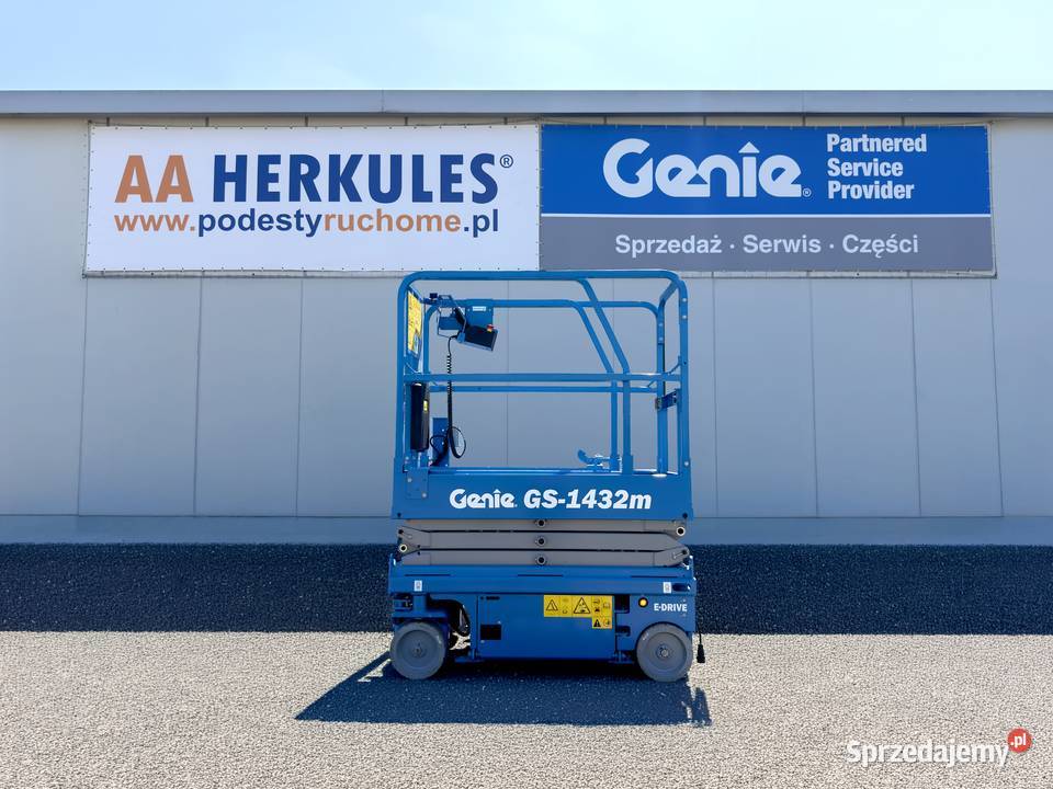 Podnośnik Nożycowy Elektryczny Genie GS 1432M śląskie Katowice