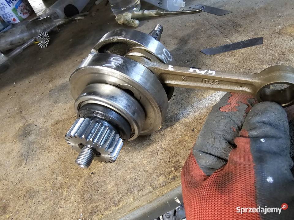 Kawasaki KMX 125 wał korbowy korba korbowód Jelenia Góra sprzedam