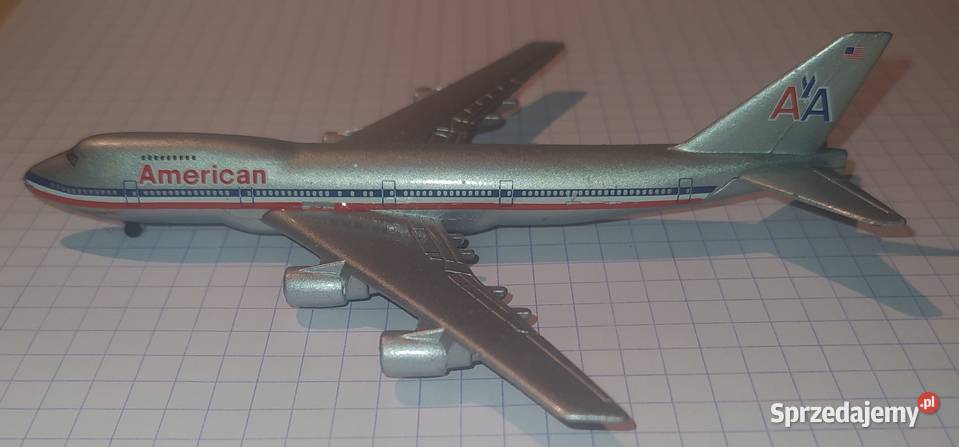 Model samolotu Boeing 747 firmy SCHABAK Germany Gdańsk sprzedam
