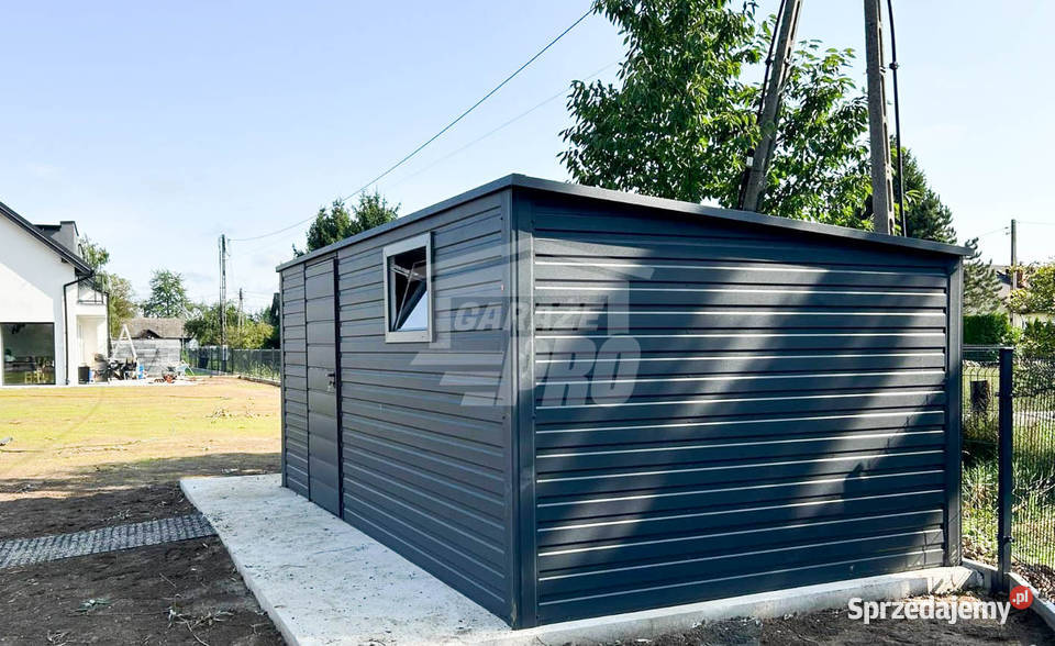 SCHOWEK DOMEK OGRODOWY 45m x 3m spad w tył drzwi Altany i wiaty Ogród Koszalin