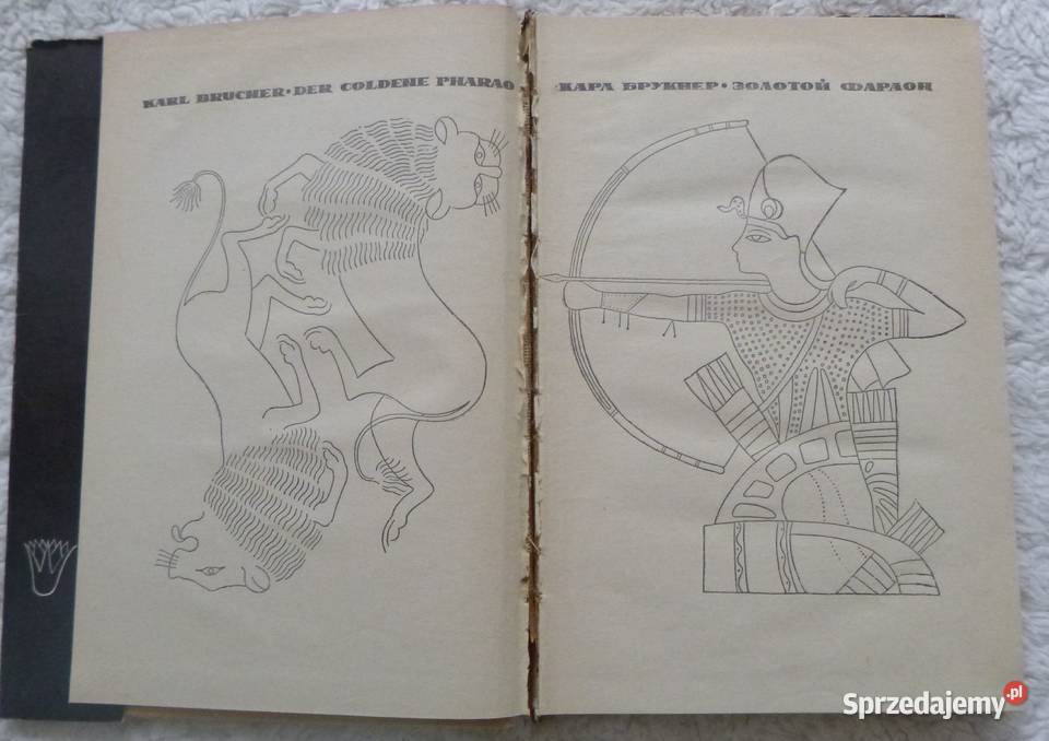 Złoty faraon Karl Bruckner rosyjsku Proza i poezja Proza i poezja Warszawa