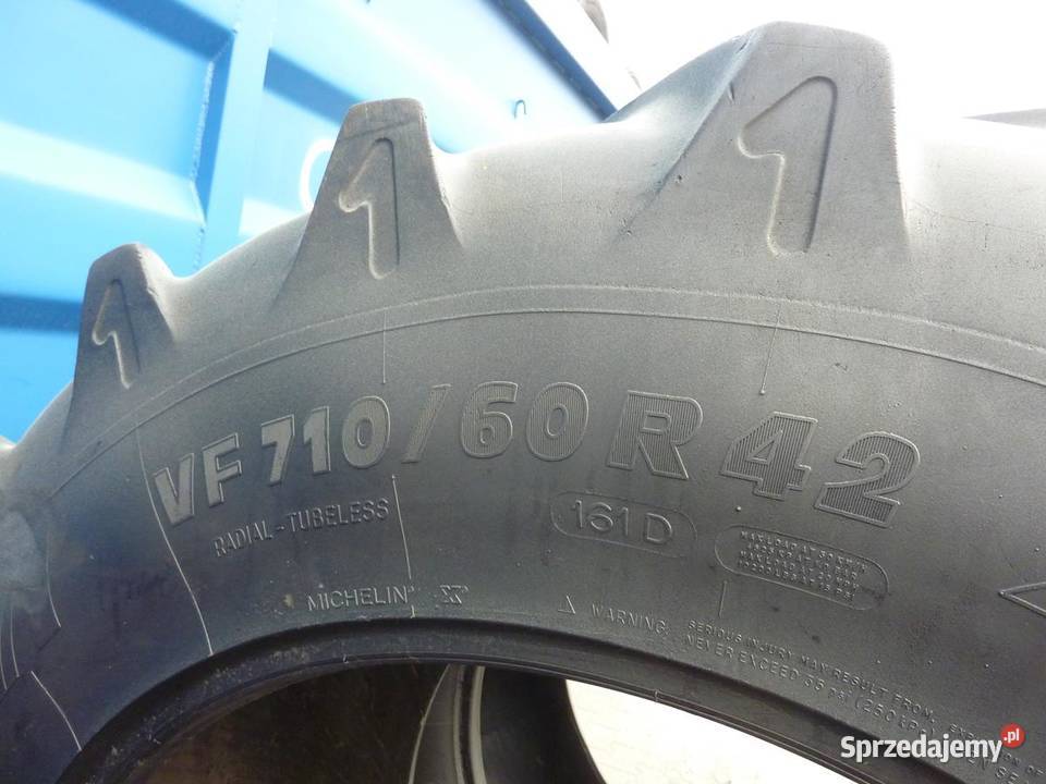 Opona używana rolnicza 71060R42 MICHELIN XEOBIB 42cale podlaskie Zaścianki