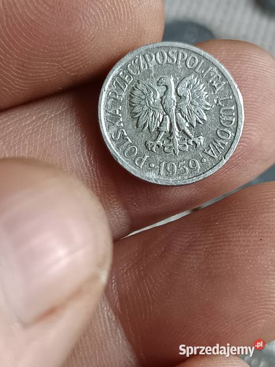 Sprzedam monete 5 groszy 1959 vbv Chełm sprzedam