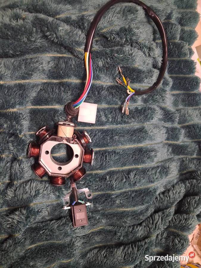 Stator iskrownik 8 cewek trzy przewody 4T Wilmat Zgorzelec