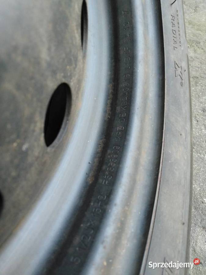 Koło 15 Renault 4x100 Dacia Nissan Zapas Clio Włocławek sprzedam