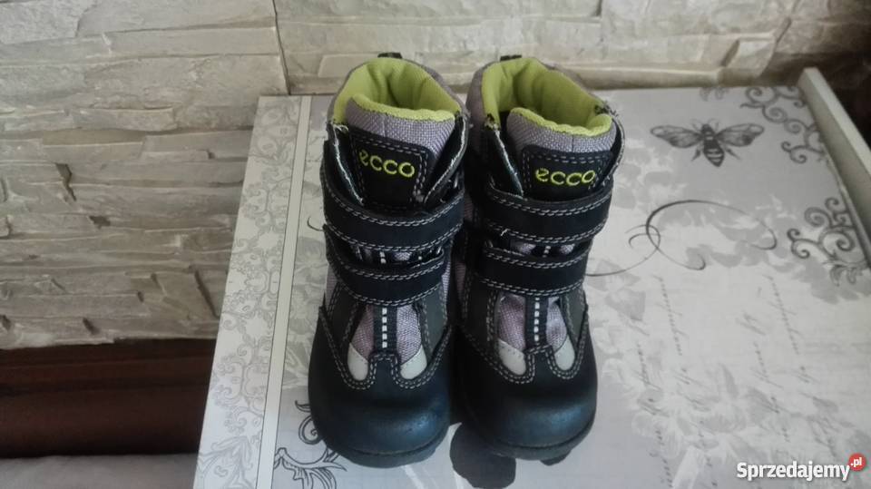 ECCO skórzane kozaki dziecięce z goretex stan śląskie Bielsko-Biała