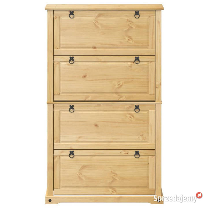Szafka na buty Corona 99x32x1635 lite drewno mazowieckie