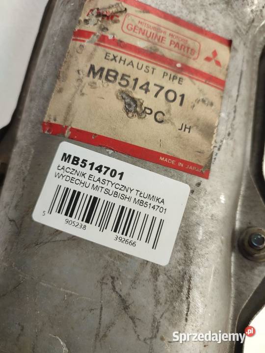 ŁĄCZNIK ELASTYCZNY TŁUMIKA MITSUBISHI LANCER STW sprzedam
