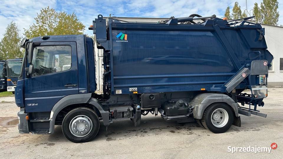 Mercedes Atego śmieciarka DWIE KOMORY 12m3 EURO 198887km Nowiny