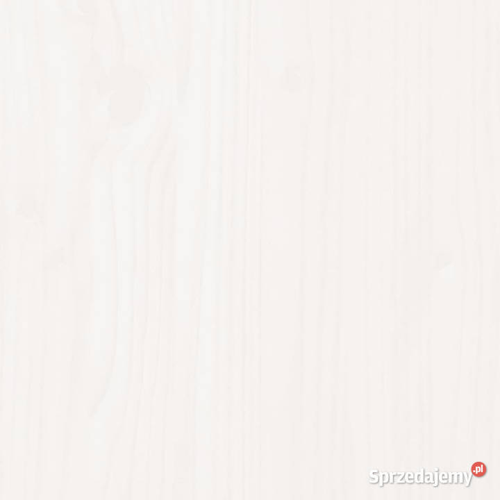 Blat stołu biały 80x80x25 lite drewno sosnowe Warszawa sprzedam