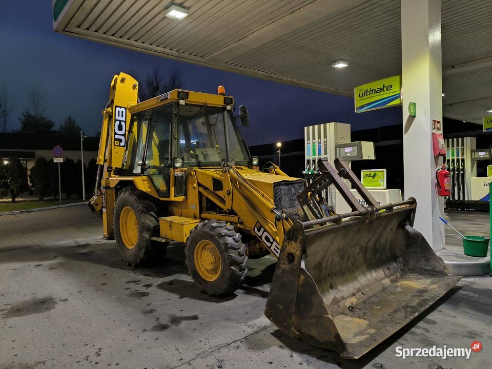Koparkoładowarka JCB 3CX Turbo 4x4 komplet łyżek warmińsko-mazurskie Ostróda