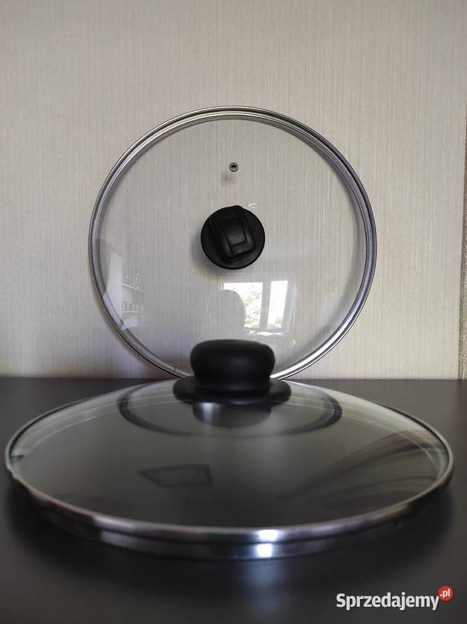 Pokrywki szklane żaroodporne 2 Warpechy Stare