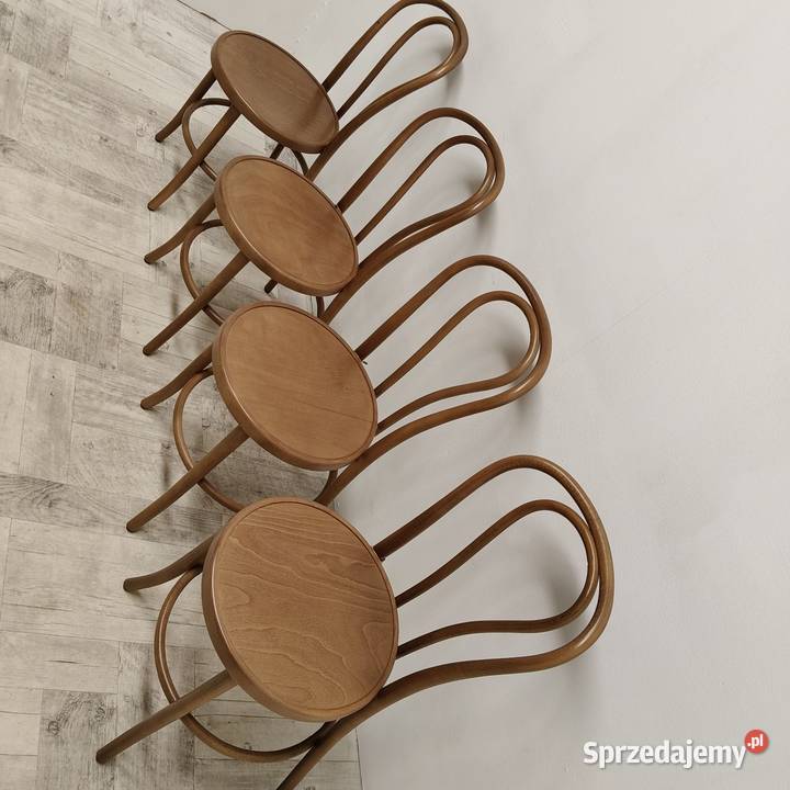 krzesło krzesła gięty buk model Thonet A18 nowe Radomsko