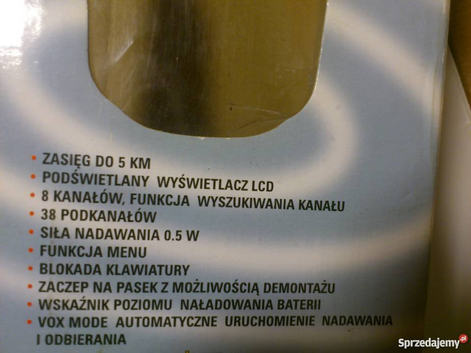 Krótkofalówki MAXCOM WT508 stan Łódź