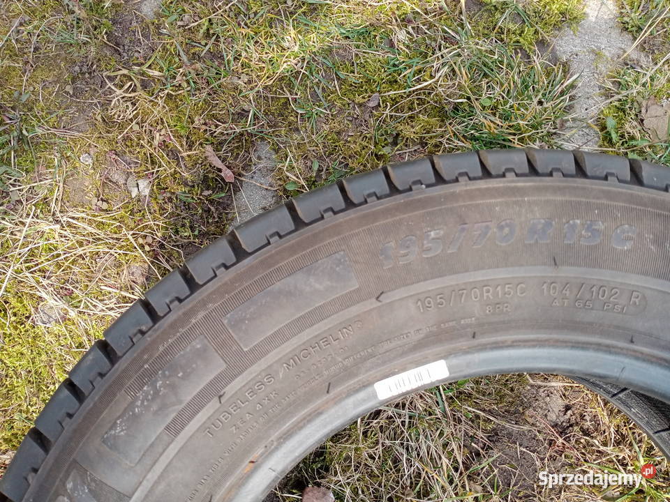 1 opona MICHELIN PILOT 19565R15 91V