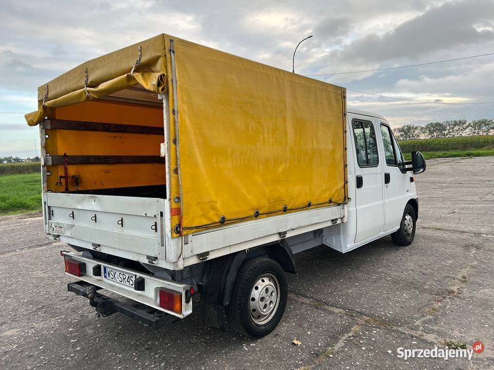 Peugeot Boxer Doka 7 osób z hakiem nieuszkodzony Sokołów Podlaski