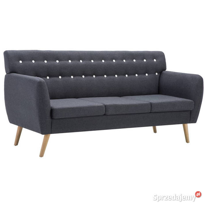 3osobowa sofa tapicerowana tkaniną 172x70x82 Warszawa