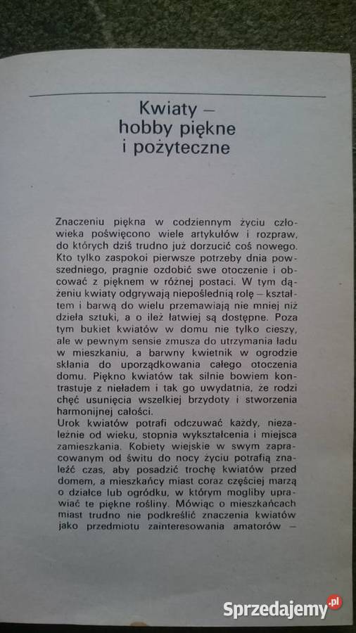 Książka poradnik Kwiaty w ogródku Izabela Wrocław sprzedam