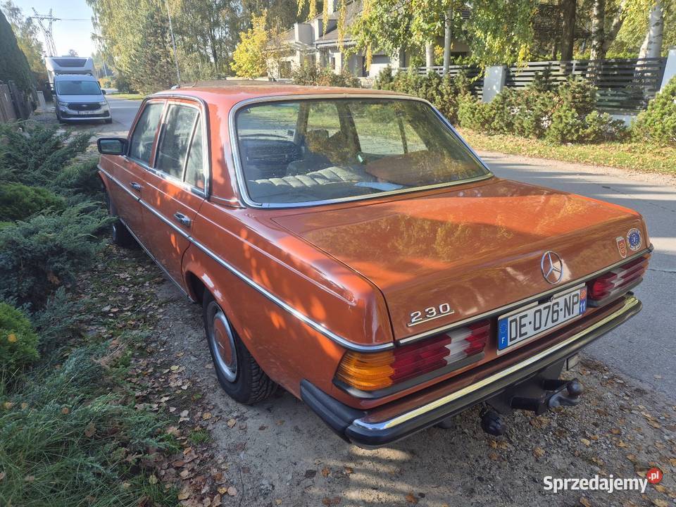 Mercedes w123 230 1978 r super stan 141 nieuszkodzony Łódź