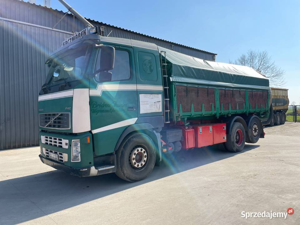 Volvo FH12 z pompą do zboża wywrotka Scania Łowicz sprzedam