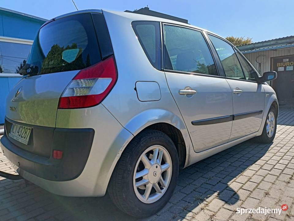 Renault Megane Scenic LPGnowe sprzęgłodługie Rok produkcji 2006 Motoryzacja Ciechanów