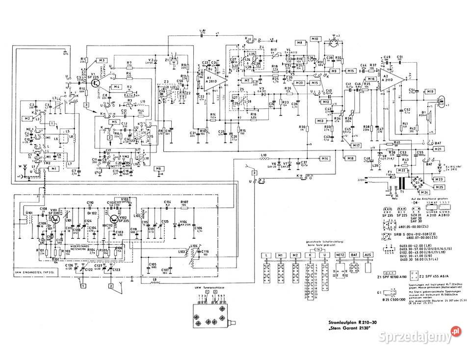 Radioodbiornik RFT Stern Garant R2130 NRD lata Bydgoszcz