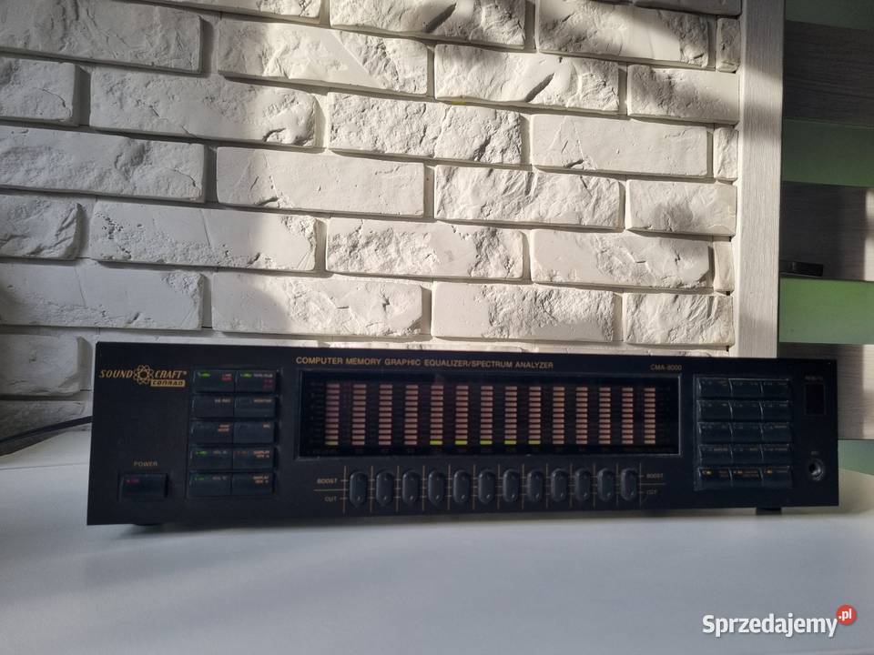 Korektor graficzny equalizer spectrum analizer Pozostałe pomorskie Solnica