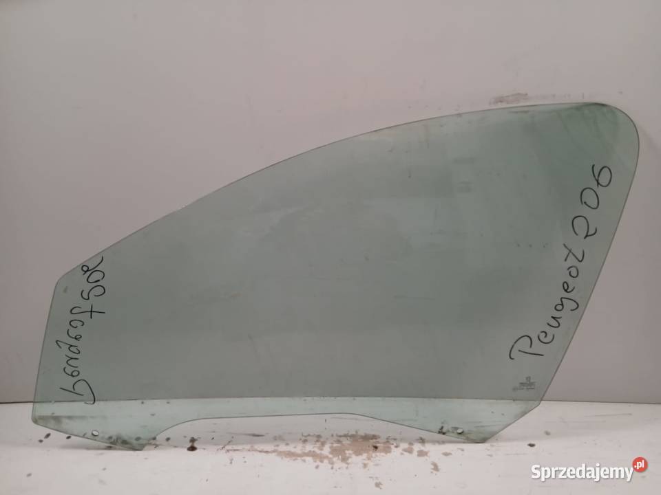 Szyba Drzwi Lewa Przednia Peugeot 206 98 Bralin