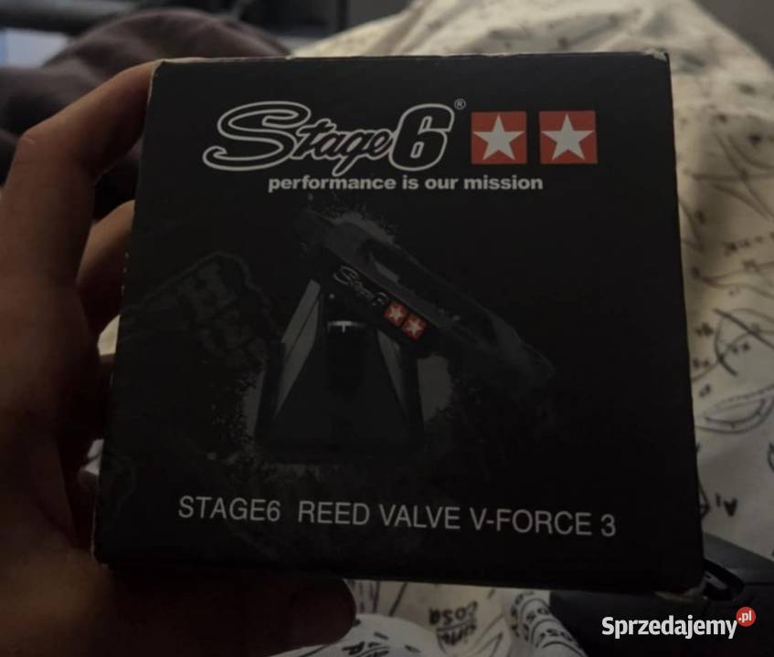 Zawór membranowy Stage6 vforce3 karbonowy łódzkie Idzikowice
