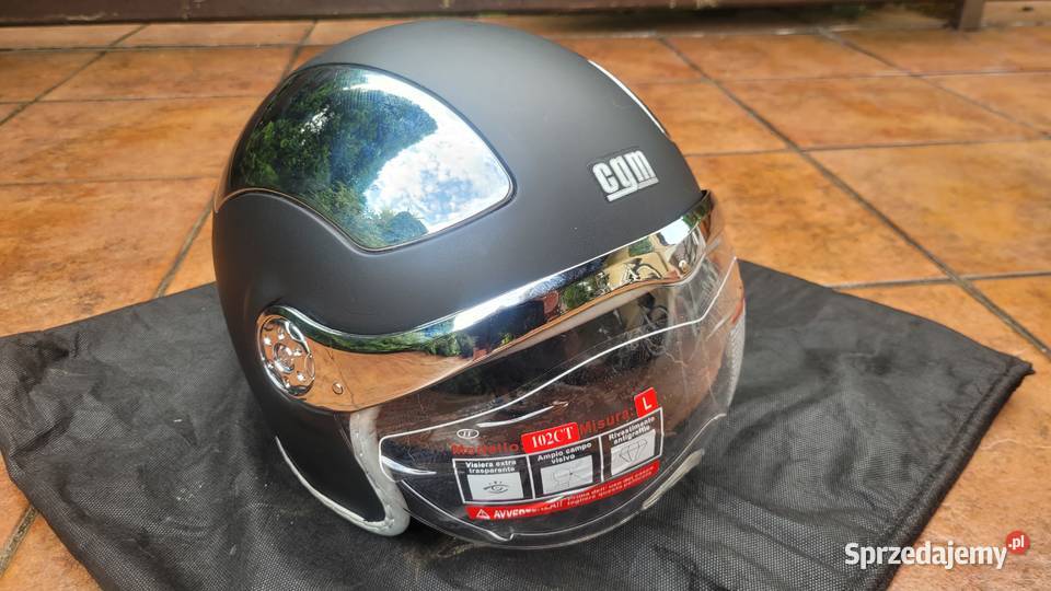 Nowy kask motocyklowy L firmy CGM