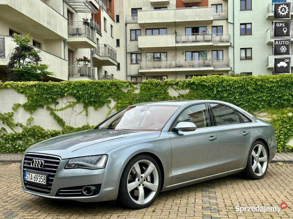 Audi A8 Faktura VAT 23 42 TDI wyposażenie D4