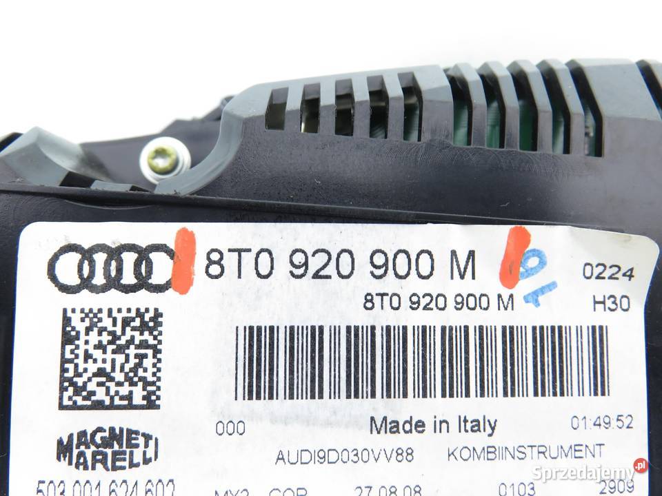 LICZNIK AUDI A5 8T3 27 TDI 8T0920900M sprzedam