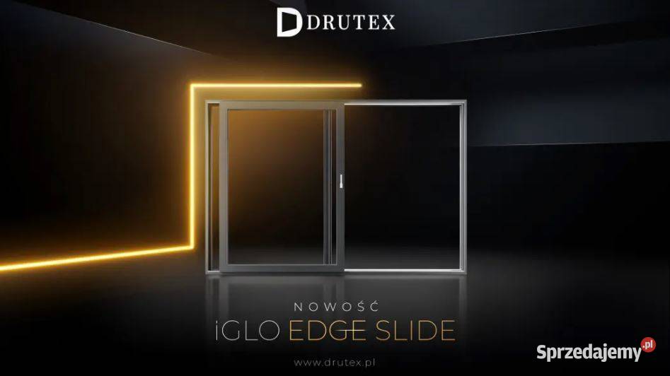 drzwi tarasowe DRUTEX Iglo Edge Slide przesuwne Nowy Sącz